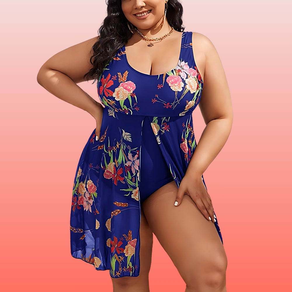 Maillot de Bain Grande Taille BodySlim™ Élégance et Confort