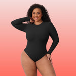 Body Gainant Manches Longues avec String - BodySlim™